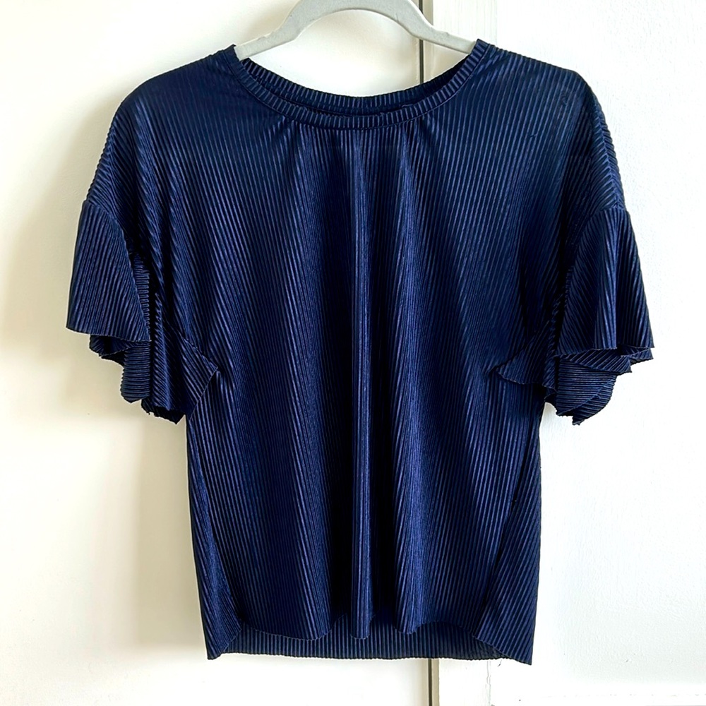 Dark blue blouse